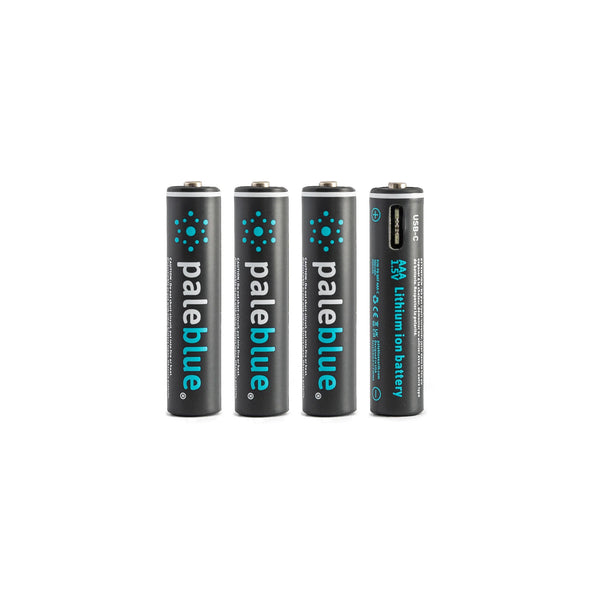 Batteries Paleblue Lithium AAA, LR03 – 640mAh – Rechargeable Type